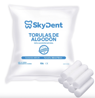 Torulas lisas paquete 600u - Skydent1