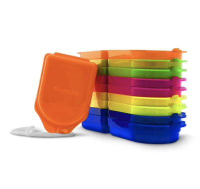Caja porta plano grande colores surtidos - Lysanda1