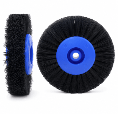Escobilla 4 Hileras azul para torno1