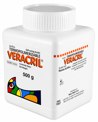 Acrílico rosado Vr1 Termopolimerizable - Veracril1