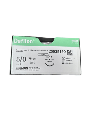 Dafilon 5-0 Ds 3/8c 19mm Triangular x 75cm1