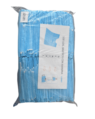 Babero con amarra desechable1