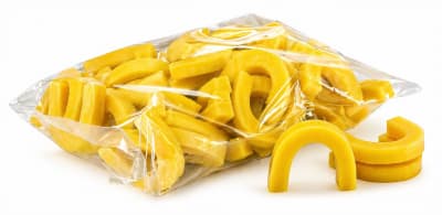 Rodete de cera amarillo Michydent2