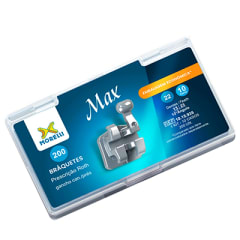 Kit de brackets 10 casos prescripción Roth-Max .022