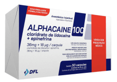 Anestesia Alphacaine Lidocaína 2% Con Epinefrina – DFL