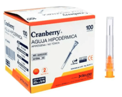 AGUJA HIPODERMICA CRANBERRY