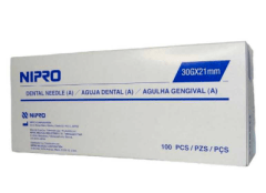 AGUJA DENTAL NIPRO CORTA 30GX21MM