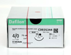 Sutura Dafilon 4-0 Ds 3/8c 19 mm Triangular x 75cm