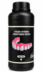 Resina 3D Fixed hybrid Dentures - Premium Grip