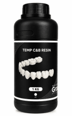 Resina 3D Temporary C&B formatos 1kg  - Premium Grip