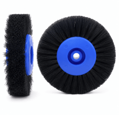 Escobilla 4 Hileras azul para torno