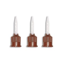 Puntas mezcladoras café para cemento dual 50u - Dentbys