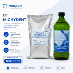 Kit Acrilico to3 T + Monomero T - Michydent