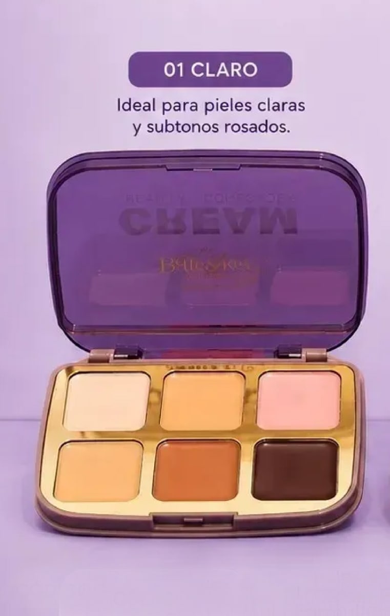 PALETA DE CORRECTORES CREAM BELLESPA3
