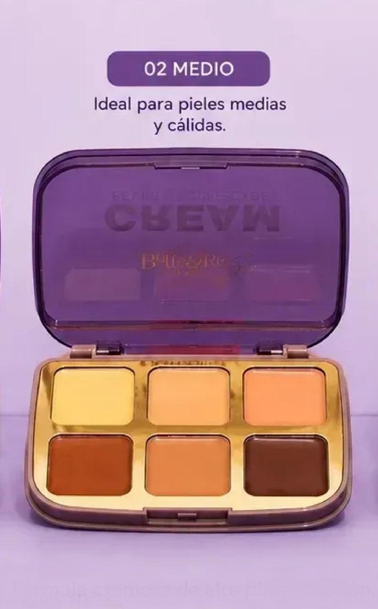 PALETA DE CORRECTORES CREAM BELLESPA4