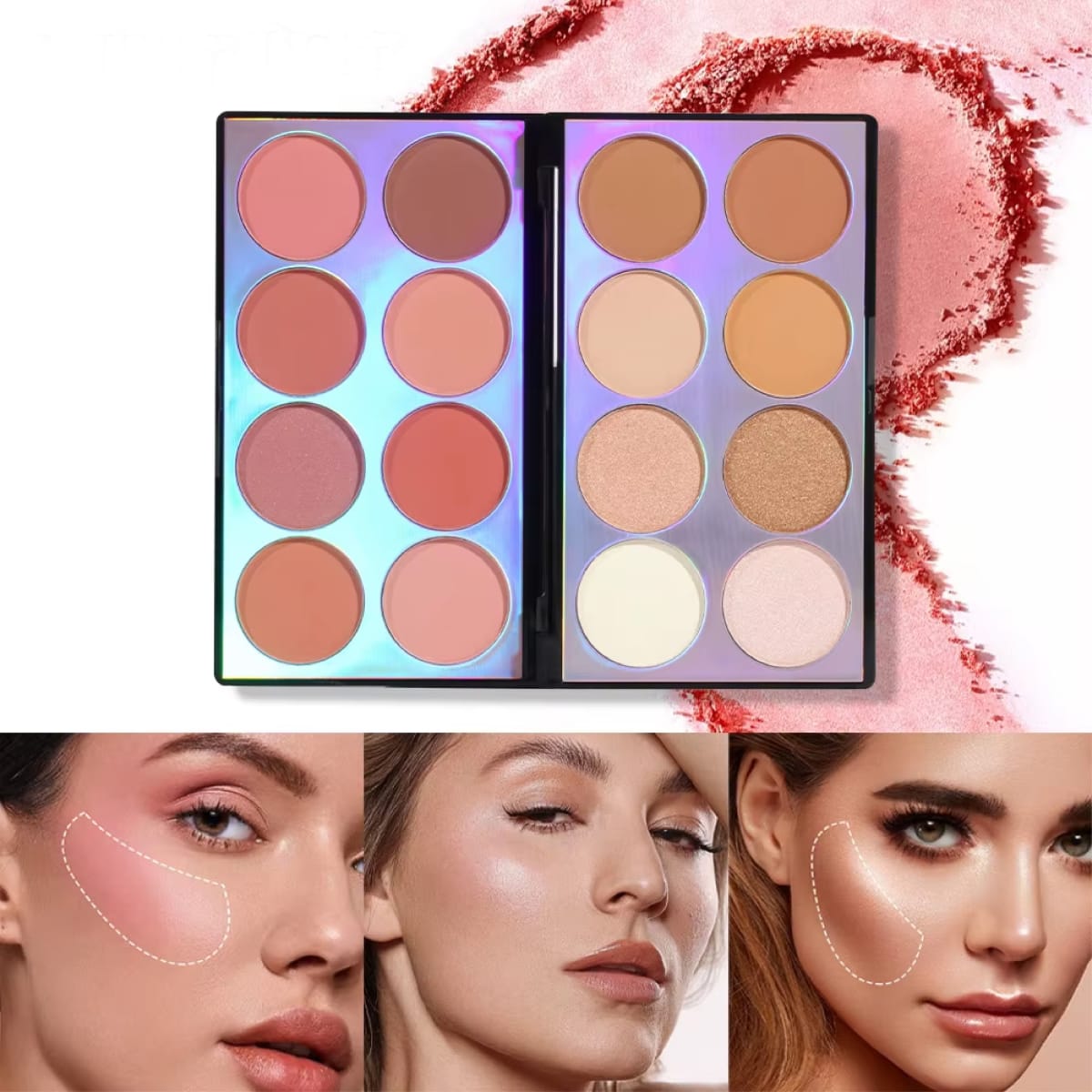 PALETA  MULTIFUNCIONAL MISS ROSE2
