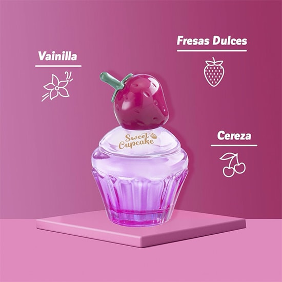 FRAGANCIA DE NIÑA SWEET CUPCAKE 40ML2