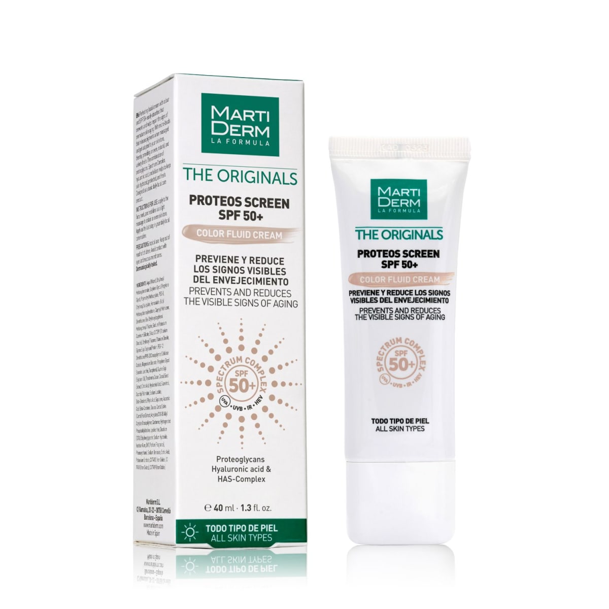 PROTEOS SCREEN SPF 50+ CON COLOR1