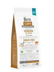 Brit Care Dog Grain-free Senior & Light Salmon 12 kg