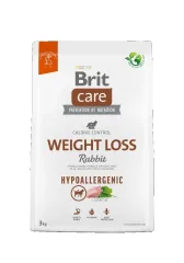 Brit Care Dog Hypoallergenic Weight Loss Rabbit 3 kg