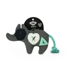 Brnx Juguete Plush IQ Rinoceronte Cognitivo 42,5x18
