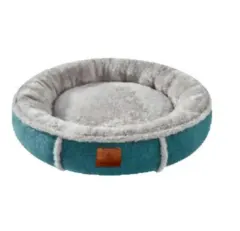 Cama Circular Perro Azul M