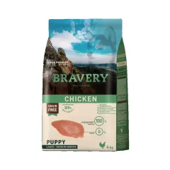 Bravery Chicken Puppy Large/Medium Breeds 4kg