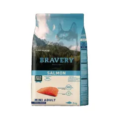 Bravery Salmon Mini Adult Small Breeds 2 kg
