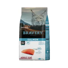 Bravery Salmon Adult Cat 7 kg