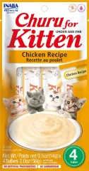 Churu Gato Kitten Sabor Pollo 4 Unid