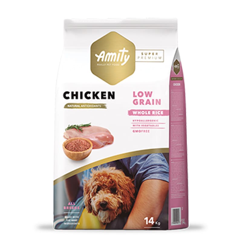 Amity SP Low Grain Chicken Adult 14 kg1