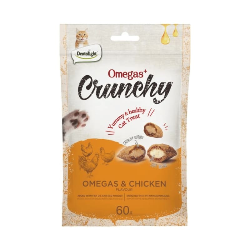 Galleta Rellena Omegas y Pollo Crunchy 60g1