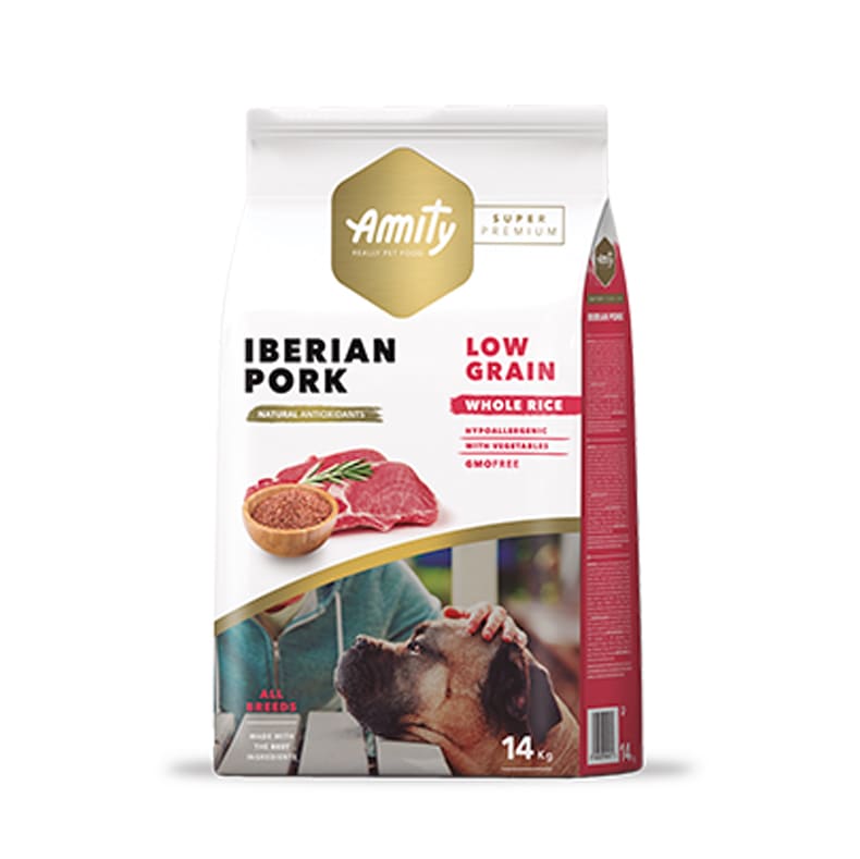 Amity SP Low Grain Iberian Pork Adult 14 kg1