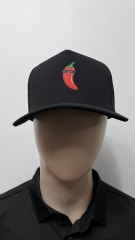 Gorro Golf Premium Perforado Adulto Negro