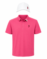Polera Golf Hombre RG Rosado