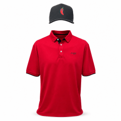 Polera Golf Hombre RG Rojo