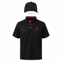 Polera Golf Hombre RG Negro
