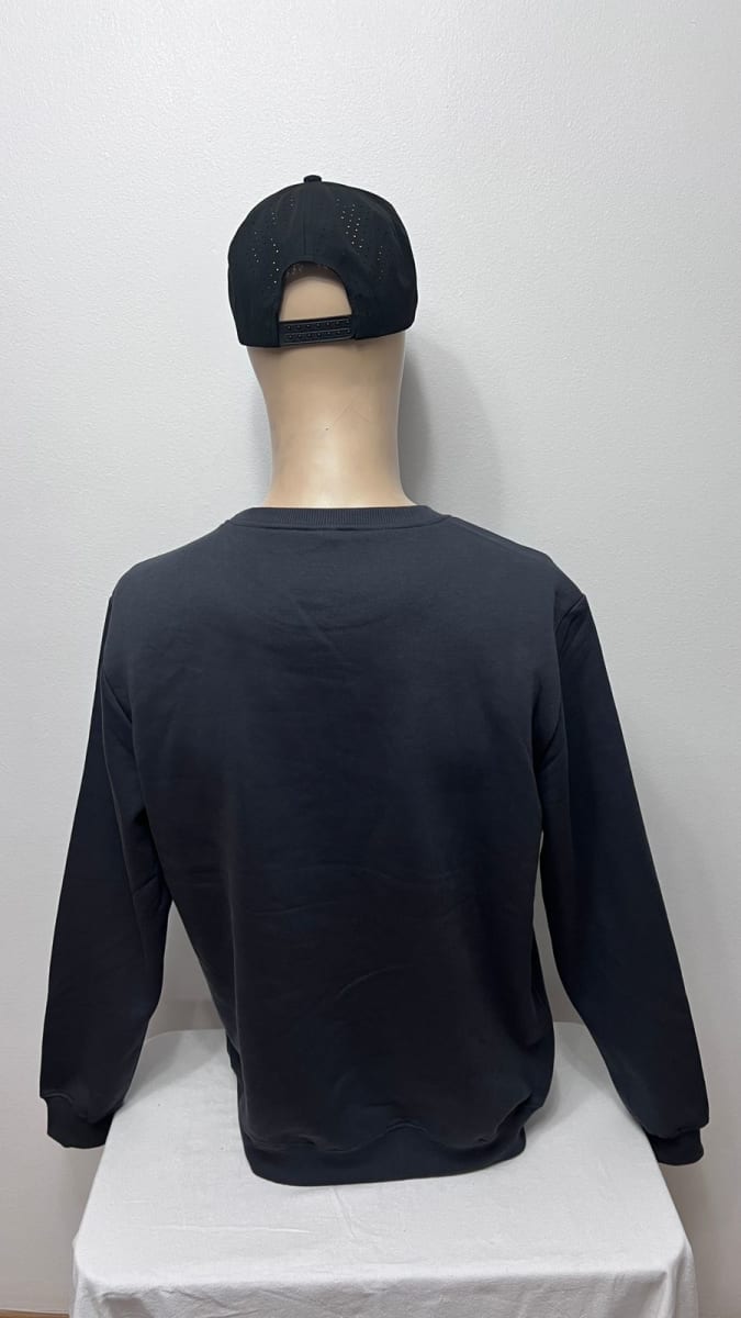 Poleron cuello redondo negro2