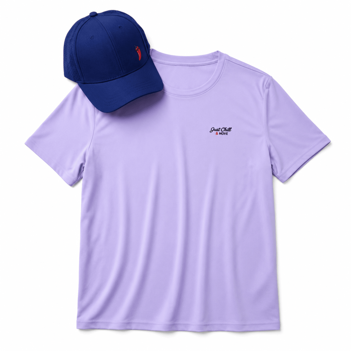 Polera Gimnasio Manga Corta Mujer Lila1
