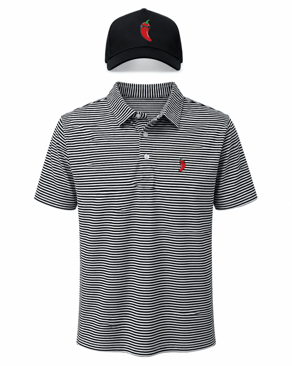 Polera Golf Hombre con Diseño Rayos Beetlejuice L1