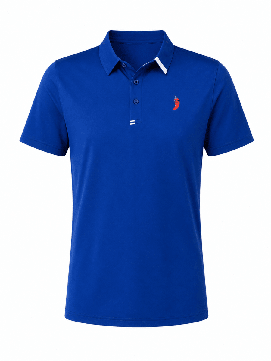 Polera Golf Hombre RG Azul1
