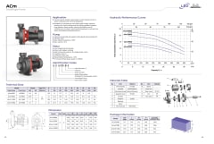 BOMBA CENTRIFUGA  ACM110B2 1,5HP 220V. LEO