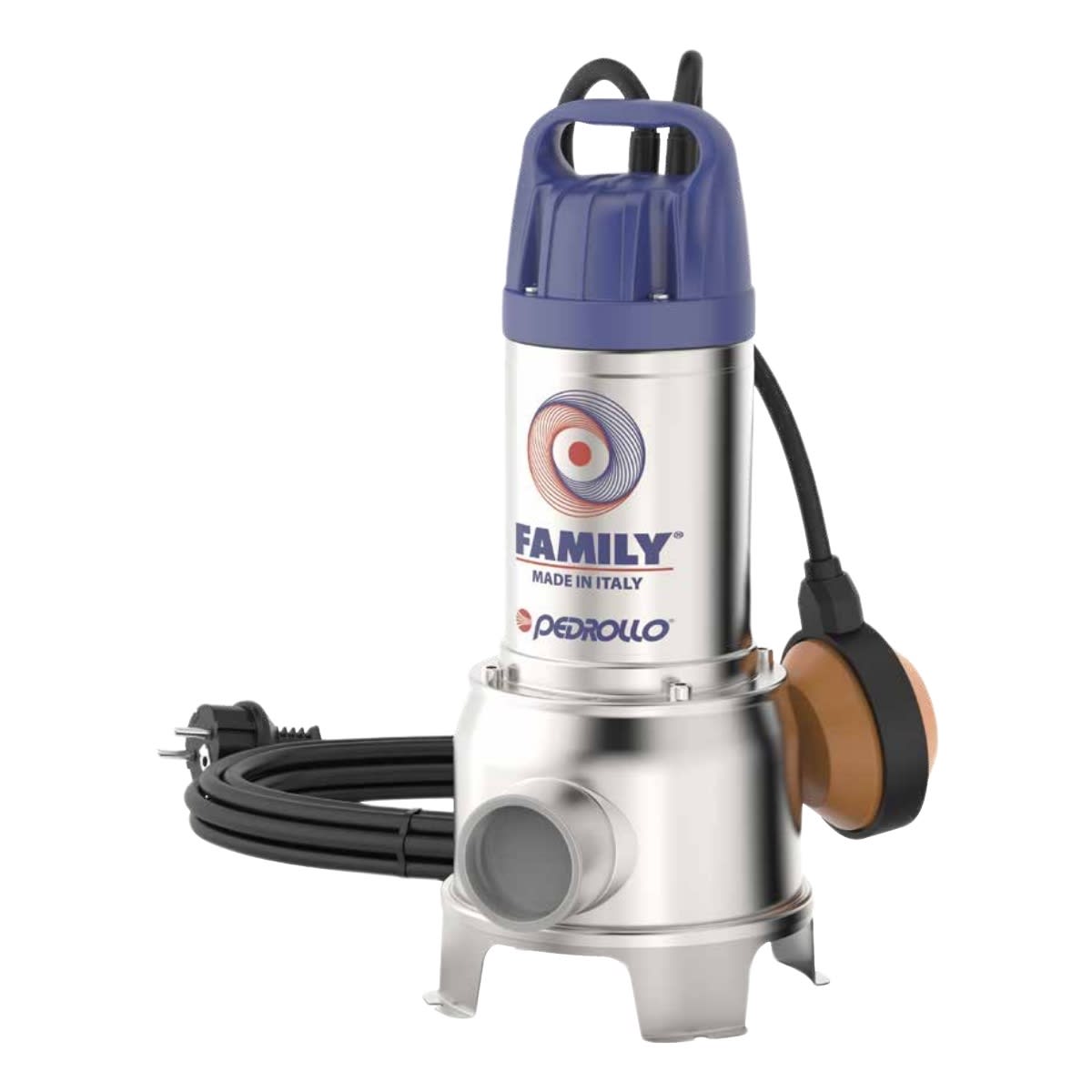 BOMBA SUMERGIBLE FAMILY 0.7HP, 230V PEDROLLO1
