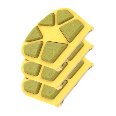 Pack 3 diamantes de resina G1500 amarillo Husqvarna1