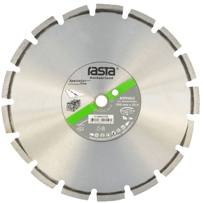 DISCO DIAMANTADO - ASFALTO - 14'' - RASTA - (350X3,2X25MM)1