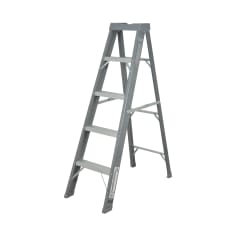 ESCALA PROFESIONAL TIJERA FIBRA VIDRIO 5 ESCALONES GLADIATOR
