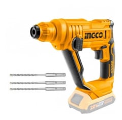 Rotomartillo BL inalámbrico SDS PLUS 20V/1,5j INGCO