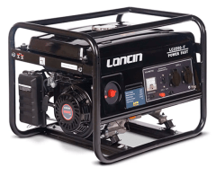 Generador LONCIN Gasolina LC 2500 F - 2.2 Kw. Partida Manual