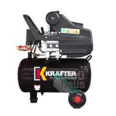 Compresor Monofásico 24 LTS 2Hp KRAFTER