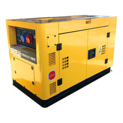 Generador Diesel KRAFTER KRD12000EI-T 10kva 380v P.Eléc. Insonoro